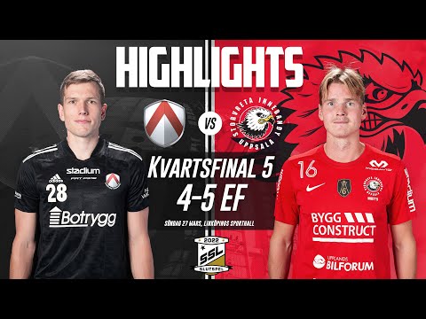 Highlights Quarterfinal 5 Linköping vs Storvreta IBK 4-5 OT