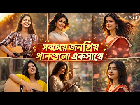 সবচেয়ে জনপ্রিয় বাংলা প্রেমের গান | Heart Touching Bengali Love Songs | Jukebox | Ai Soul