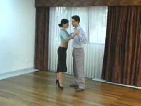 Javier Rodriguez y Geraldine Rojas - Tango Salon Lesson