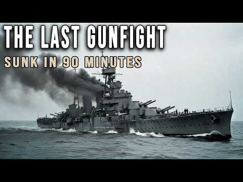 The Last Gunfight of WWII — Five Destroyers vs Haguro