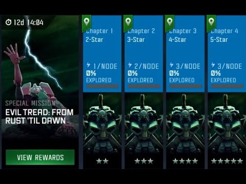 Transformers: Forged to Fight: Evil Tread: From Rust 'Til Dawn Special Mission [Story]