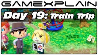 Animal Crossing: New Leaf - Day 19: Train Trip (3DS Video Preview)
