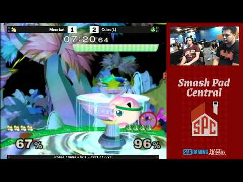 SPC 179 SSBM Grand Finals - Cubs (Jigglypuff) vs Meerkat (Fox)