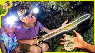 REAL PIRATE&#39;S SWORD FOUND in ABANDONED CAVE!