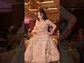 My Engagement Dress When I Tried Vs When I Wore It Engagement Engaged Wedding Lehenga Shorts