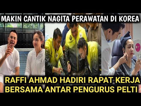 RAFFI AHMAD RAPAT KERJA KONSOLIDASI ANTARA PENGURUS PELTI