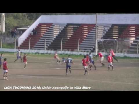 LIGA TUCUMANA 2016: Unión Aconquija y Villa Mitre protagonizaron un emotivo empate