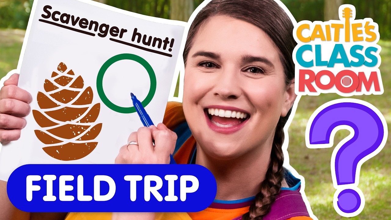 Let's Go On A Scavenger Hunt! 🍃 | Outdoor Learning for Kids! | Super Simple Play