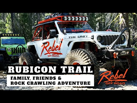 Jeep Gladiator & Wrangler Conquer the Rubicon Trail | Rebel Off Road’s Pre-Jamboree Run