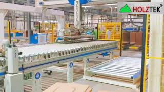 Máy nâng ván tự động cho chuyền máy dán cạnh | WM-24PLH