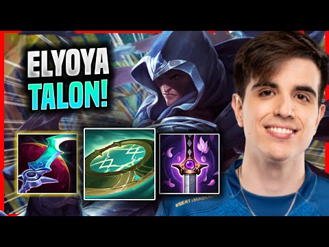 ELYOYA IS INSANE WITH TALON! - MAD Elyoya Plays Talon JUNGLE vs Lee Sin! | Preseason 2022