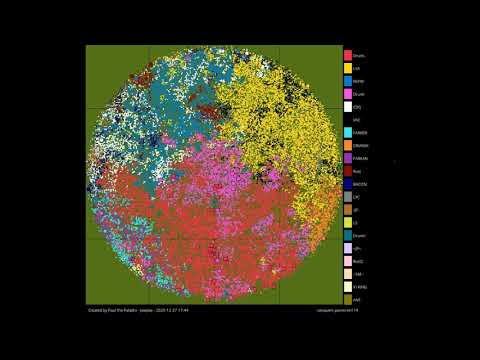 Tribal Wars .NET - World 114 Time-lapse - Ongoing