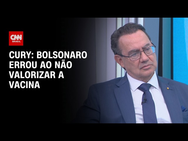 Eleições 2026: Bolsonaro errou ao não valorizar a vacina, diz Augusto Cury | CNN 360º