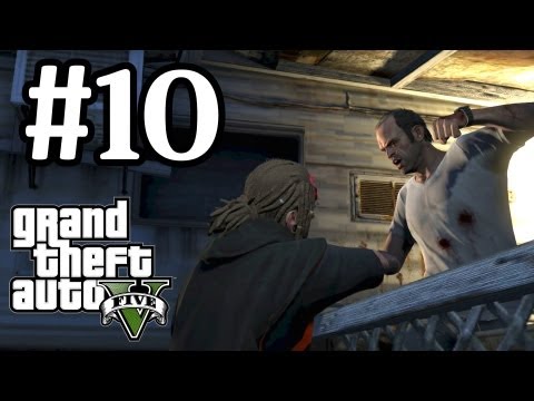 GTA 5 Walkthrough Part 10 - Old Friends - Xbox 360 1080P - Grand Theft Auto V Gameplay