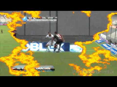 gabriel graciani incredible goal of Colon de Santa Fe