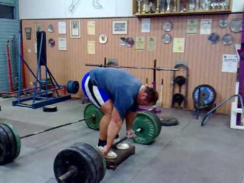 Training 01.Februar 2010 - Deadlift 250kgx3