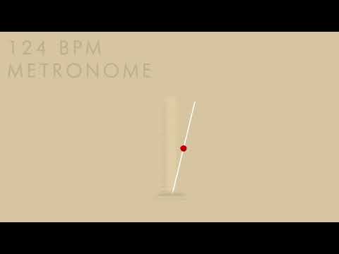 124 BPM Metronome - 1 Hour Metronome 124 BPM