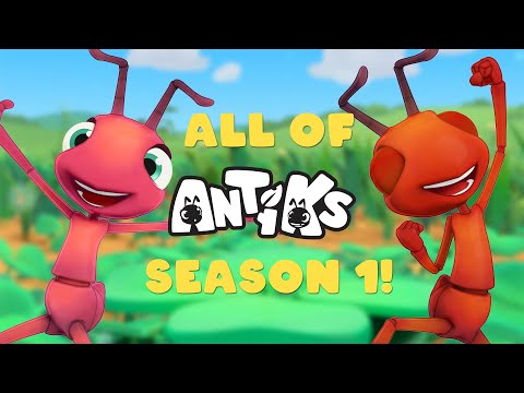 All of Antiks Season 1! Full Episodes! 🎬 | 🐛 Antiks & Insectibles 🐜 | Funny Cartoons for Kids