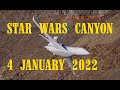 Star Wars Canyon January 2022 Action Dassault Falcon 8X Jedi Transition Low Level Flight