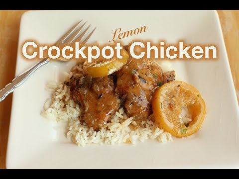 Crockpot Lemon Chicken | Rockin Robin Cooks