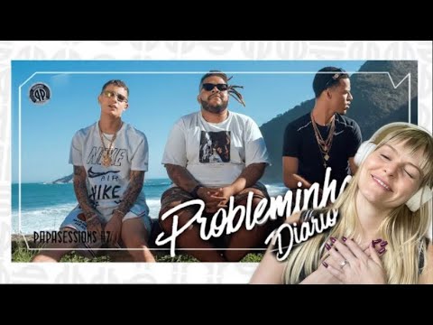 Califfa, L7NNON, MC Hariel - Probleminha Diário [Papasessions #7] - REACTION | DANI ROCHA