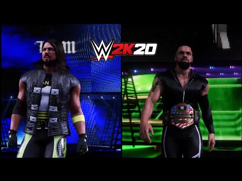 WWE 2K20 My Career Mode | AJ VS ADRIAN MITB