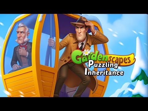 GARDENSCAPES NEW ACRES | Puzzling Inheritance | FULL GAME | Gameplay Walkthrough