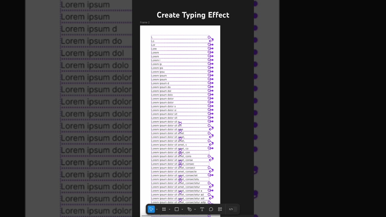 #tutorial #figma #typing #effects #interaction #design #prototype