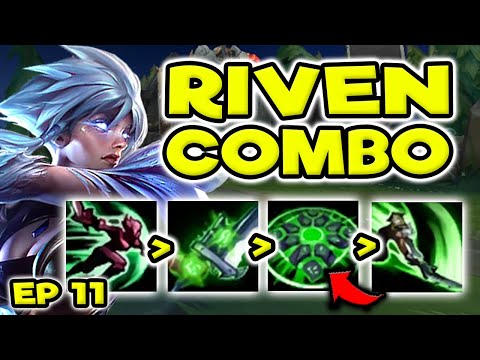 BEST RIVEN TRADING COMBO TO WIN LANE (Check this out) - Season 11 Riven Gameplay Guide (Ep.11)