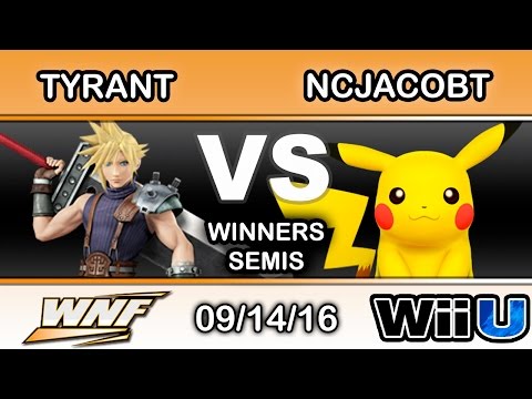 WNF 3.7 - NME | Tyrant (Cloud) Vs. SCB | NCJacobT (Pikachu) Winners Semis - Smash Wii U