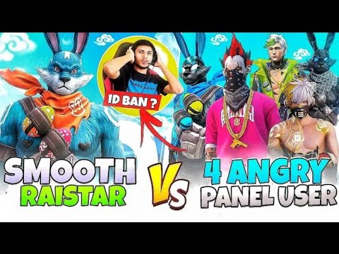 Finally Raistar , Smooth Vs 4 Legend🤯🔥Raistar Handcam Gameplay🤯❤ [Must Watch] - Garena Free Fire Max