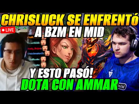 😲Chrisluck se enfrentó en mid a Bzm y esto pasó en stream😲