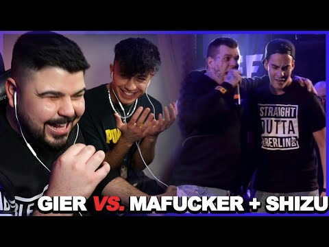 OMG!! GIER ZERSTÖRT BEIDE ZUSAMMEN!! 🤯🔥 GIER vs MAFUCKER x SHIZU - TopTier Takeover | Reaction