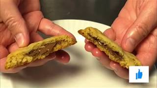 Biscuits aux nutella ( au centre)