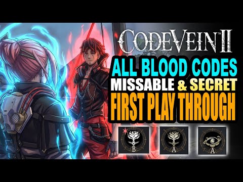 Every Missable Blood Codes First Play Through Code Vein 2 Choices Locations and Partner Guide