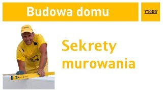 Jak murować z bloczków Ytong? Proste zasady budowania domu z betonu komórkowego Ytong