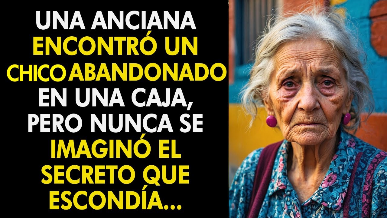 Una ANCIANA Encuentra un BEBÉ ABANDONADO en una Caja de Cartón en la Calle y DESCUBRE… Historia Real