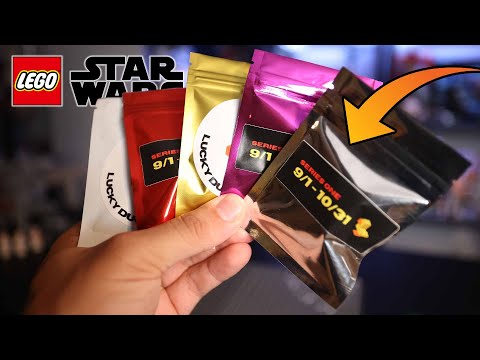 OPENING LEGO STAR WARS MINIFIGURE BLIND-BAGS!