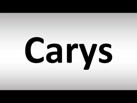 How to Pronounce Carys