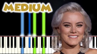 Oceans - Hillsong United | MEDIUM PIANO TUTORIAL + SHEET MUSIC by Betacustic