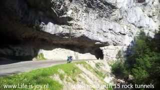 preview picture of video 'Valleys of the French Alps on BMW R1200GS lc with Gorges Cians, Daluis, Gats, Laval'