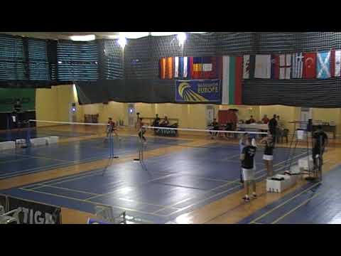 Badminton, Nastavak: XD, SF Mihajlo Tomić/Sara Lončar vs Alex Green/Estelle Van Leeuwen