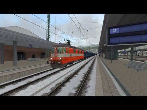 TS 2021 SBB Re 4 4 11108 Swiss Express Orient Express blau Garmisch München