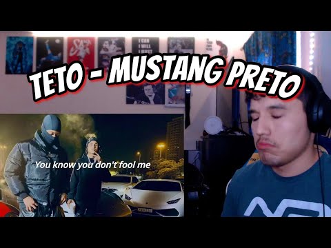 American REACTS to TETO - Mustang Preto (English Lyrics)