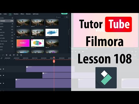 Filmora Tutorial Lesson 1 Touring the Interface