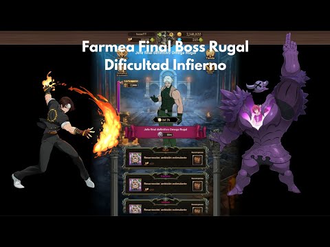 ¡El mejor equipo para farmear rápido Final Boss Omega Rugal! | 7DS Grand Cross