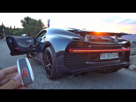 JE CONDUIS SA BUGATTI CHIRON à 4 Millions € !! 😱😍