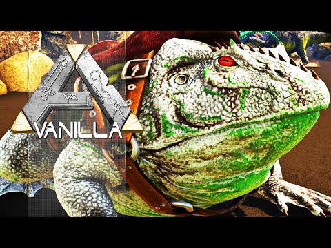 ARK VANILLA T2EP31   Casal De Sapos Gigante!