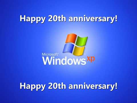 Happy 20th Anniversary, Windows XP!!!