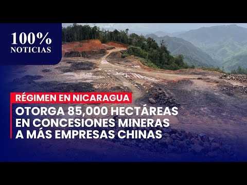 Régimen en Nicaragua otorga 85,000 hectáreas en concesiones mineras a más empresas chinas